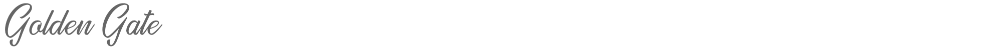 Golden Gate Golden Gate.ttf font preview